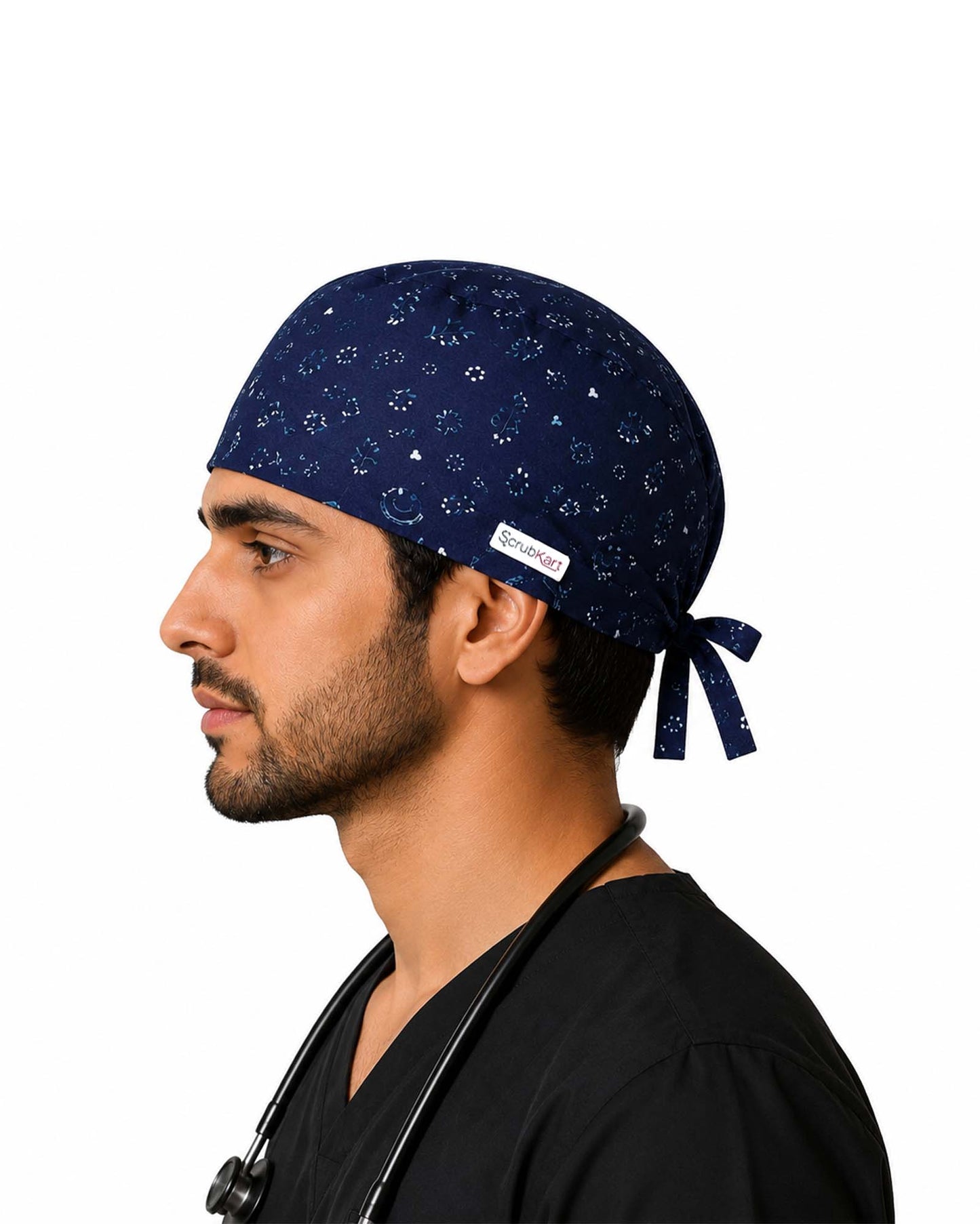 Classic Printed Scrub Cap