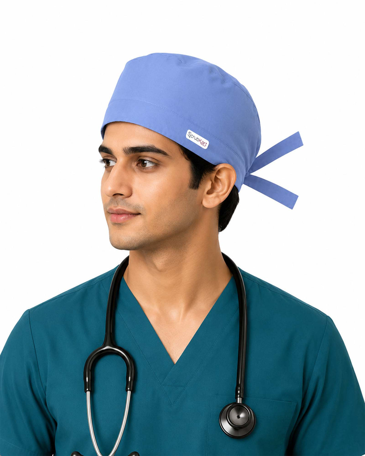 Premium Unisex Sweatband Scrub Cap
