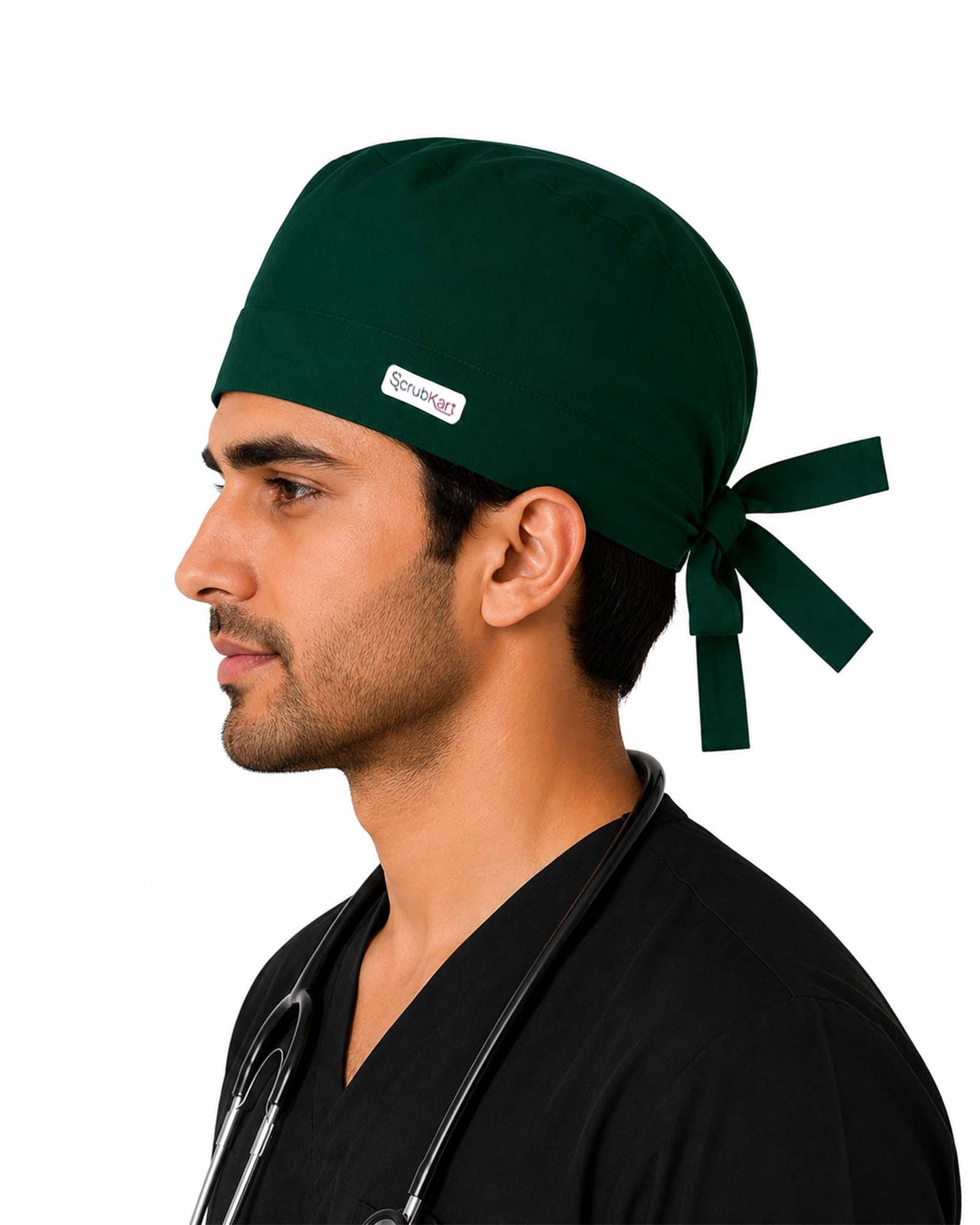 Premium Unisex Sweatband Scrub Cap