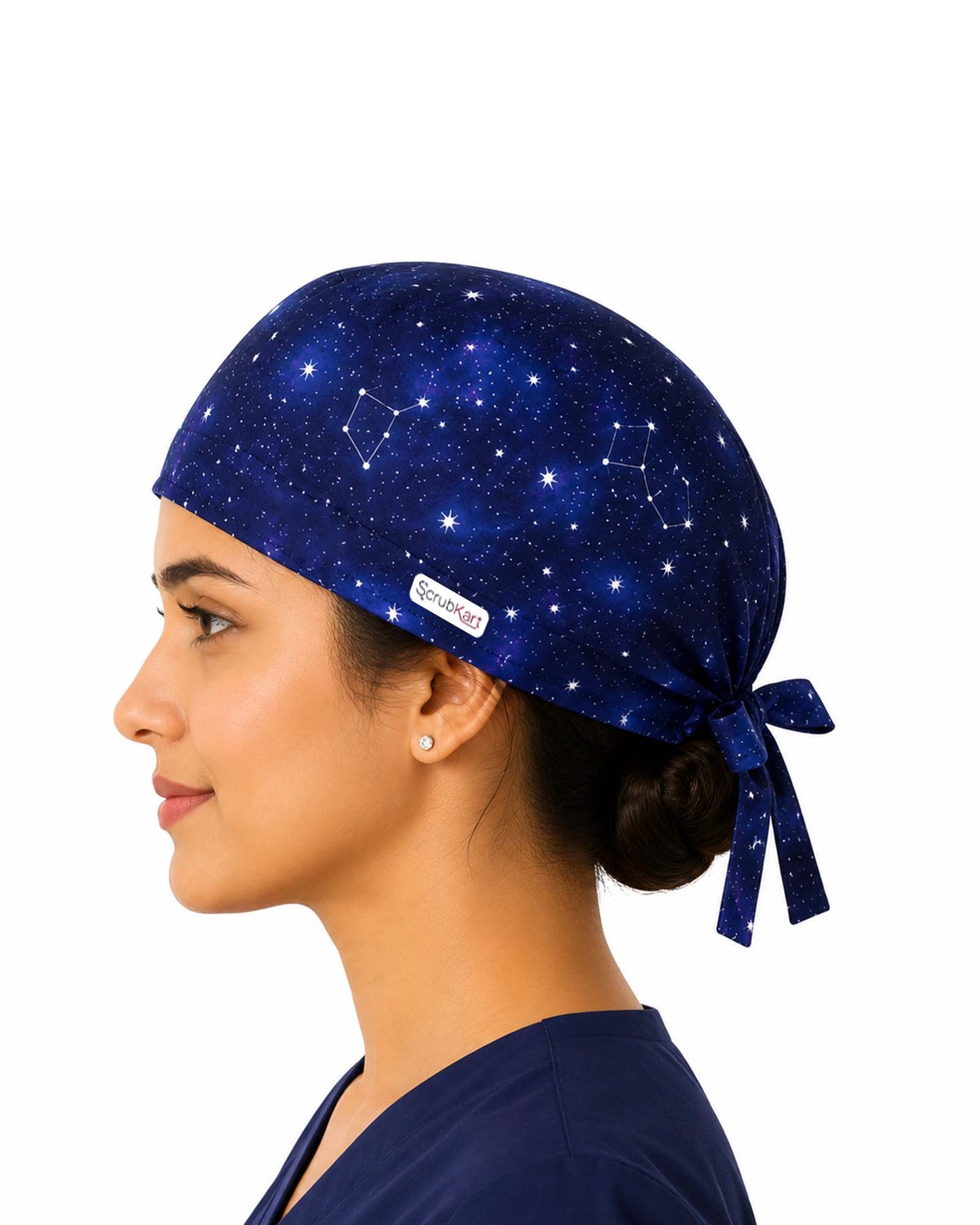 Classic Printed Scrub Cap
