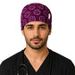 Premium Printed Sweatband Scrub Cap