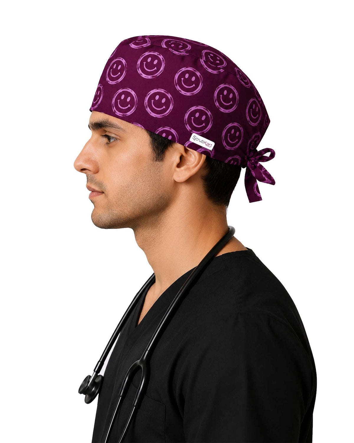Classic Printed Scrub Cap