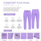 Comfort Flex Dual Scrub Set