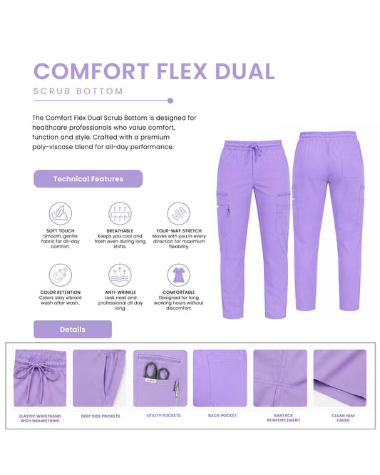 Comfort Flex Dual Scrub Bottom