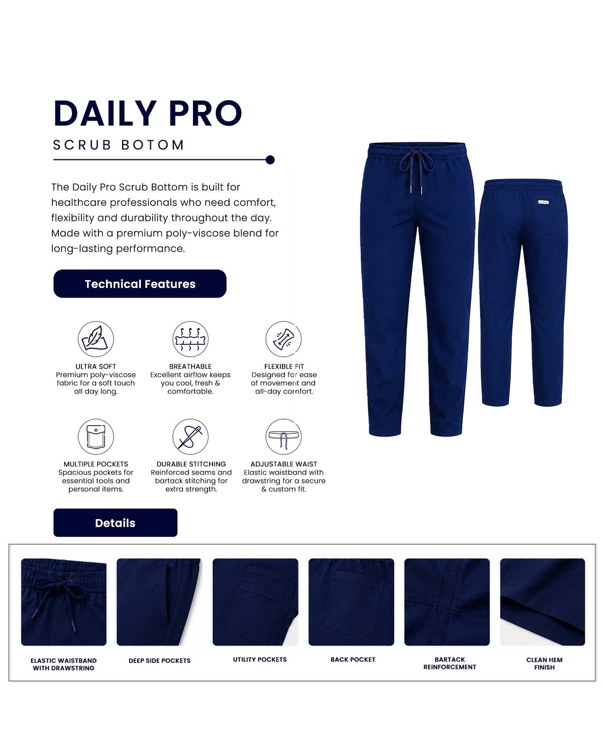 Daily Pro Scrub Set