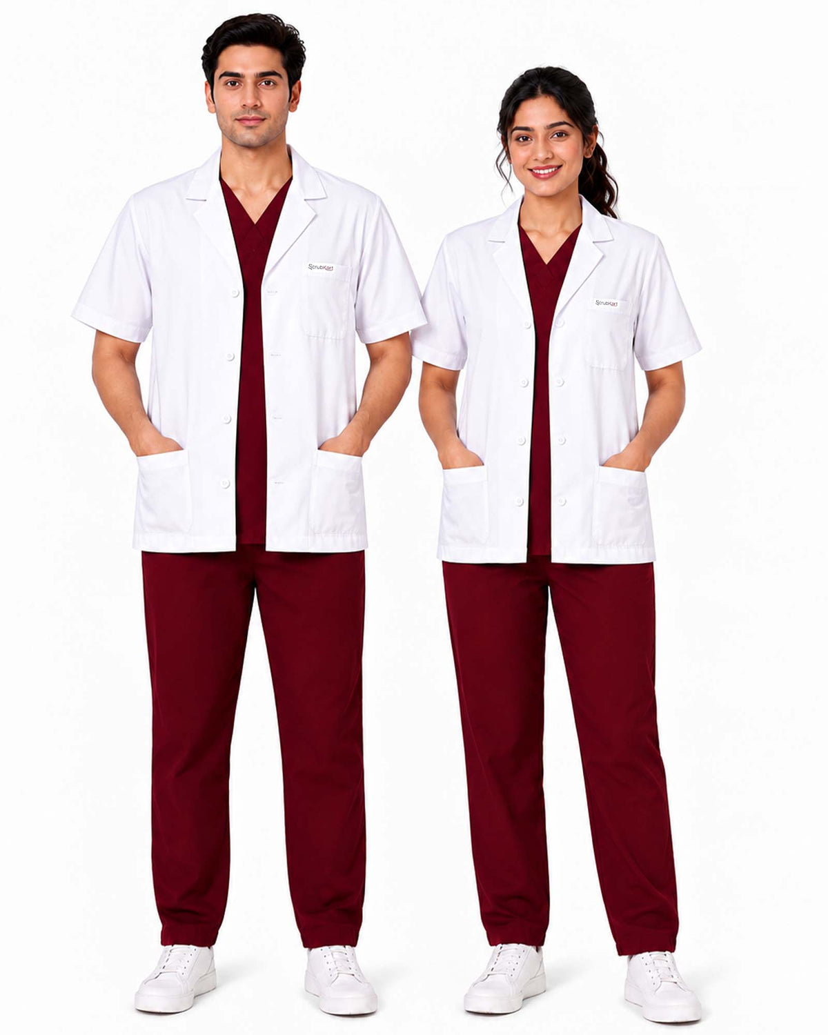 Classic Lab Coat – Half Sleeve