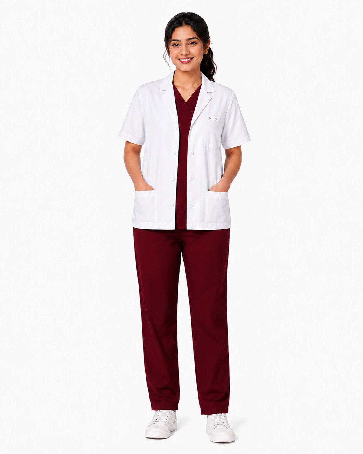 Classic Lab Coat – Half Sleeve