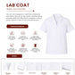 Classic Lab Coat – Half Sleeve