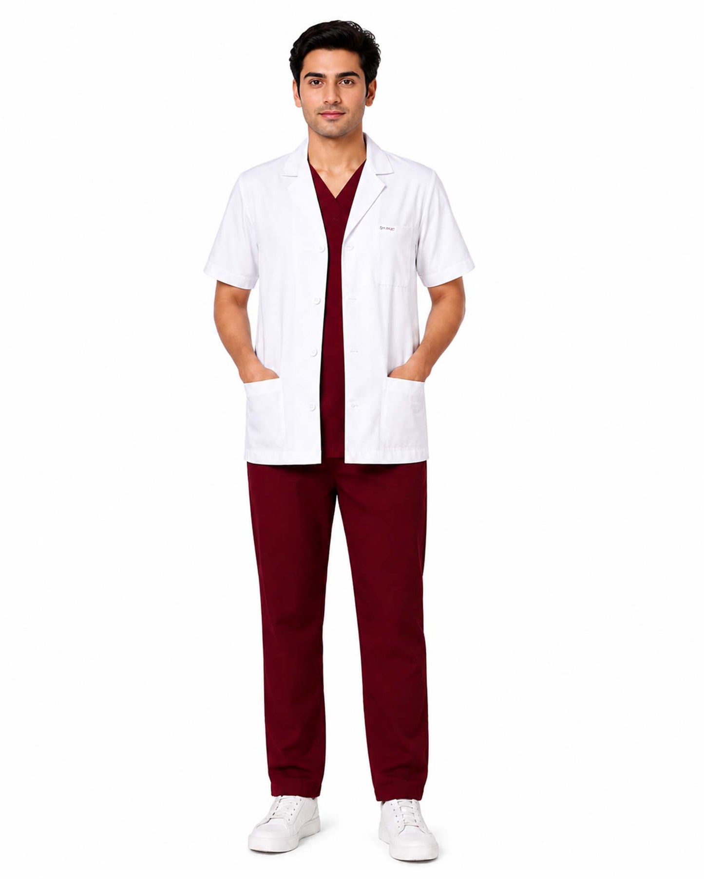 Classic Lab Coat – Half Sleeve